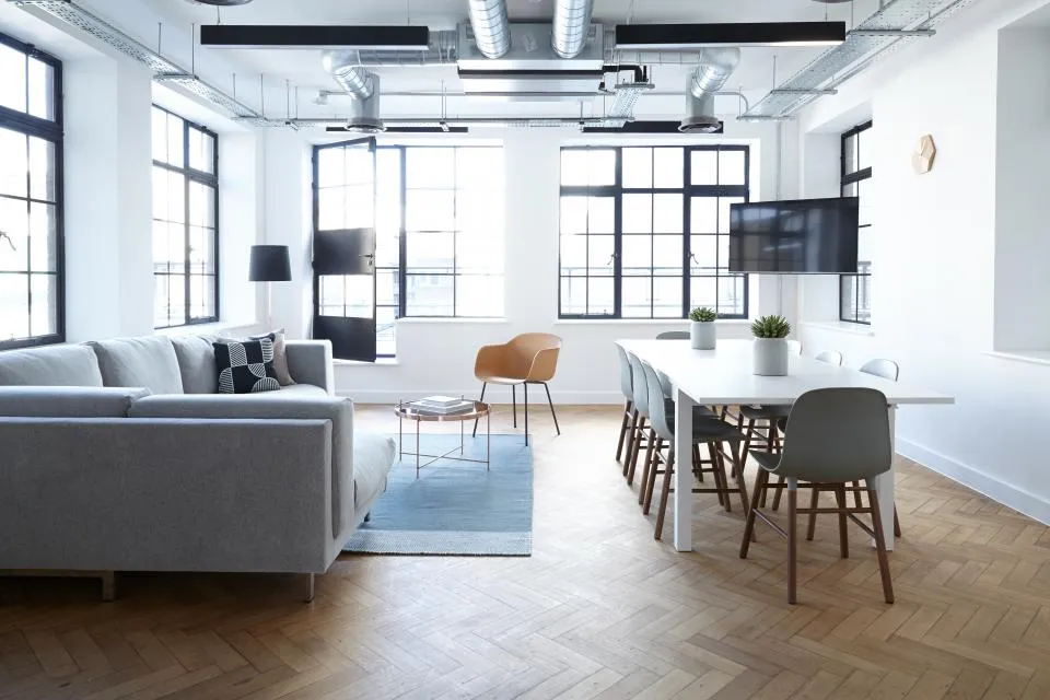 Boutique Hotel Lobby architectural view